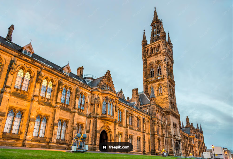 The University of Glasgow main building